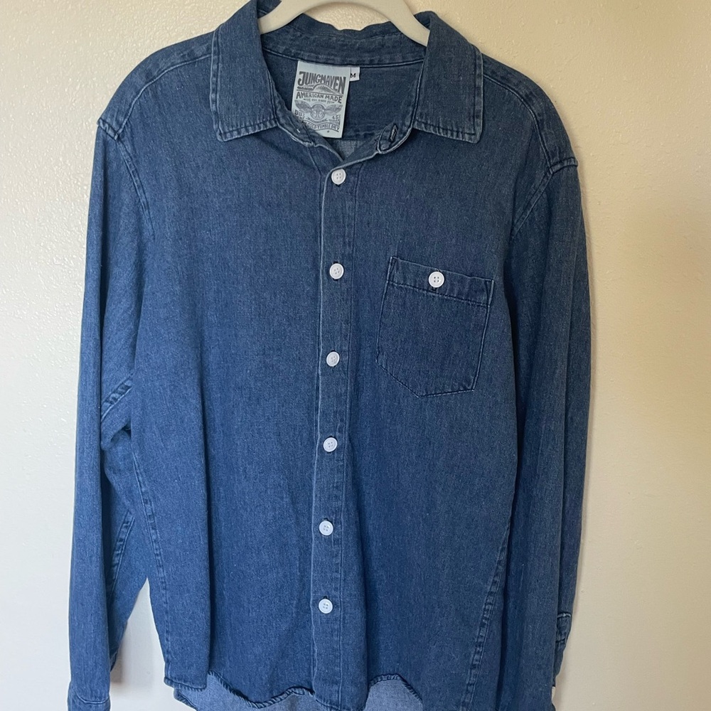Jungmaven Washed Denim Ojo Shirt